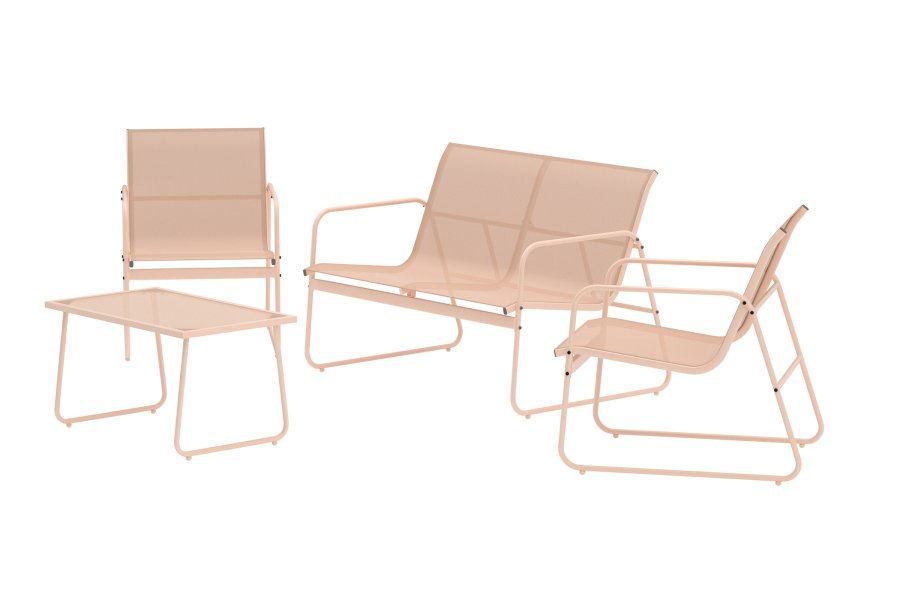 VENTURE HOME Scopello Sofasett - Beige / Beige
