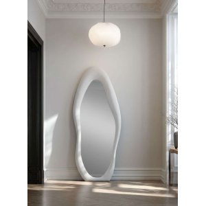 NORDV&Auml;RK Nero - Cream Cheval Mirror