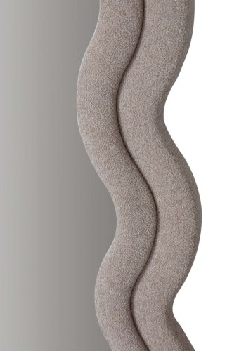 NORDV&Auml;RK Mia - Beige Cheval Mirror