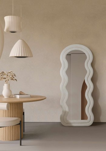 NORDV�RK Mia - Cream Cheval Mirror