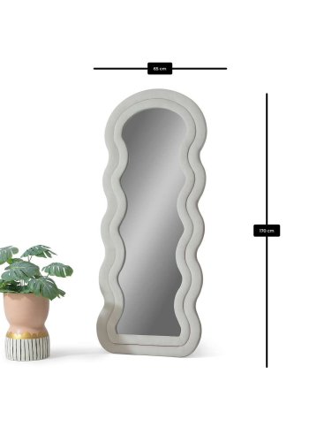 NORDV&Auml;RK Mia - Cream Cheval Mirror