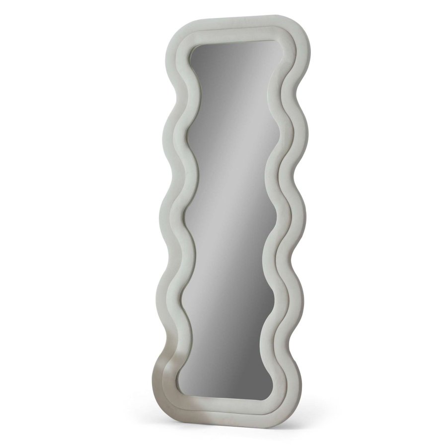 NORDV&Auml;RK Mundo Oval - Creme Cheval Mirror