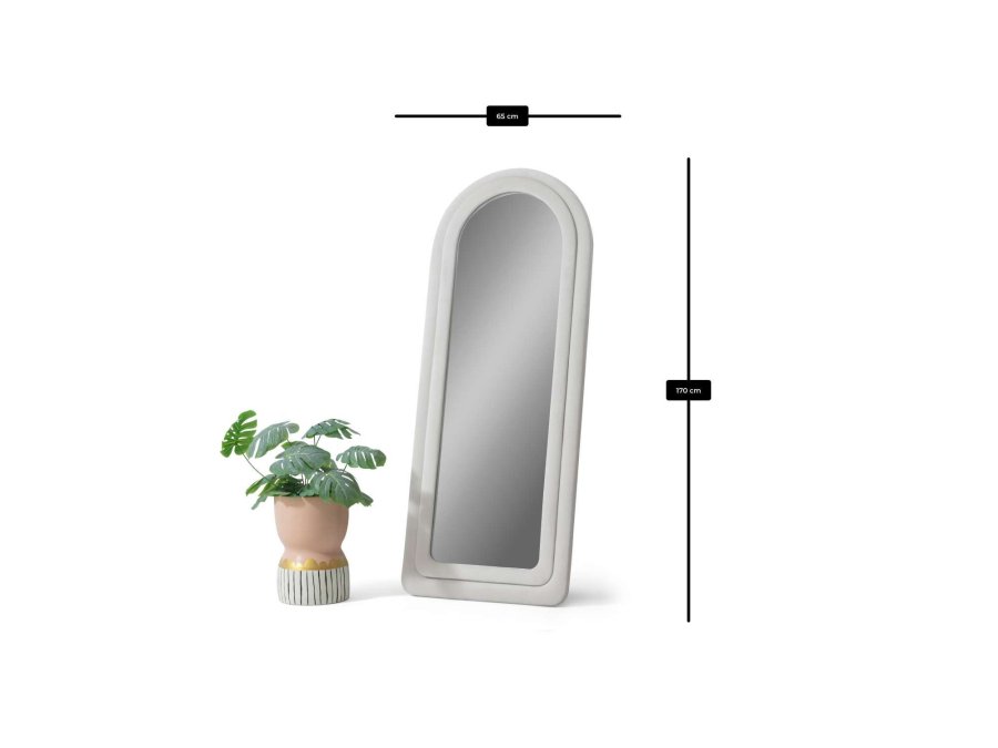 NORDV&Auml;RK Doga - Creme Cheval Mirror