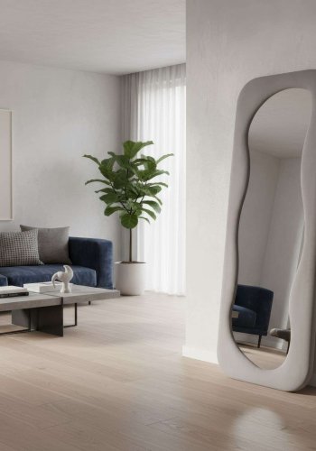 NORDV�RK Pera - Mink Cheval Mirror