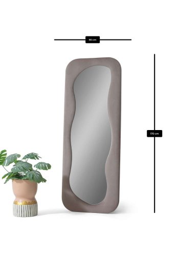 NORDV&Auml;RK Pera - Mink Cheval Mirror