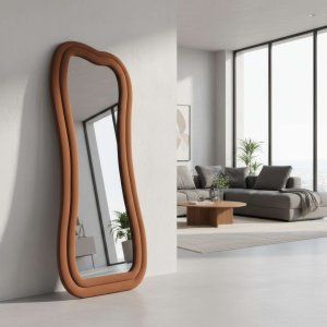 NORDV&Auml;RK Sun - R�dt Cheval Speil med Fliser