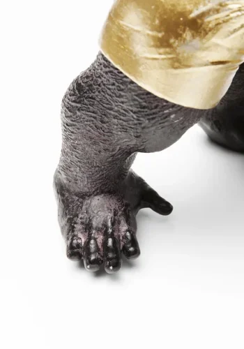 KARE DESIGN Monkey Beach figur - bronze og guld polyresin (H:30cm)