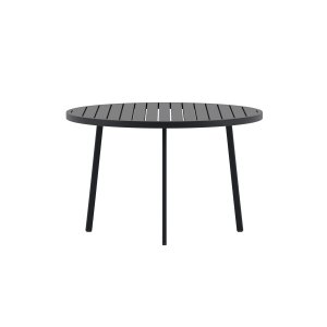 VENTURE HOME Giardini Runt Matbord �120 - Svart / Svart