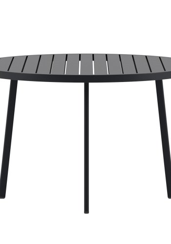 VENTURE HOME Giardini Rundt Spisebord �120 - Svart / Svart