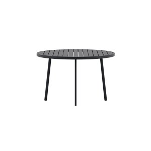 VENTURE HOME Giardini Runt Matbord �120 - Svart / Svart