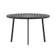 VENTURE HOME Giardini Rundt Spisebord �120 - Svart / Svart