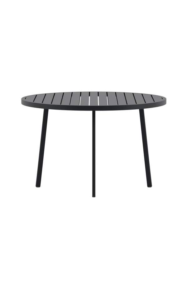 VENTURE HOME Giardini Rundt Spisebord �120 - Svart / Svart