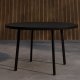 VENTURE HOME Giardini Rundt Spisebord �120 - Svart / Svart