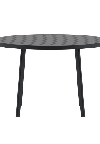 VENTURE HOME Giardini Rundt Spisebord �120 - Svart / Svart