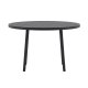 VENTURE HOME Giardini Rundt Spisebord �120 - Svart / Svart
