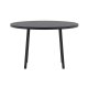 VENTURE HOME Giardini Rundt Spisebord �120 - Svart / Svart