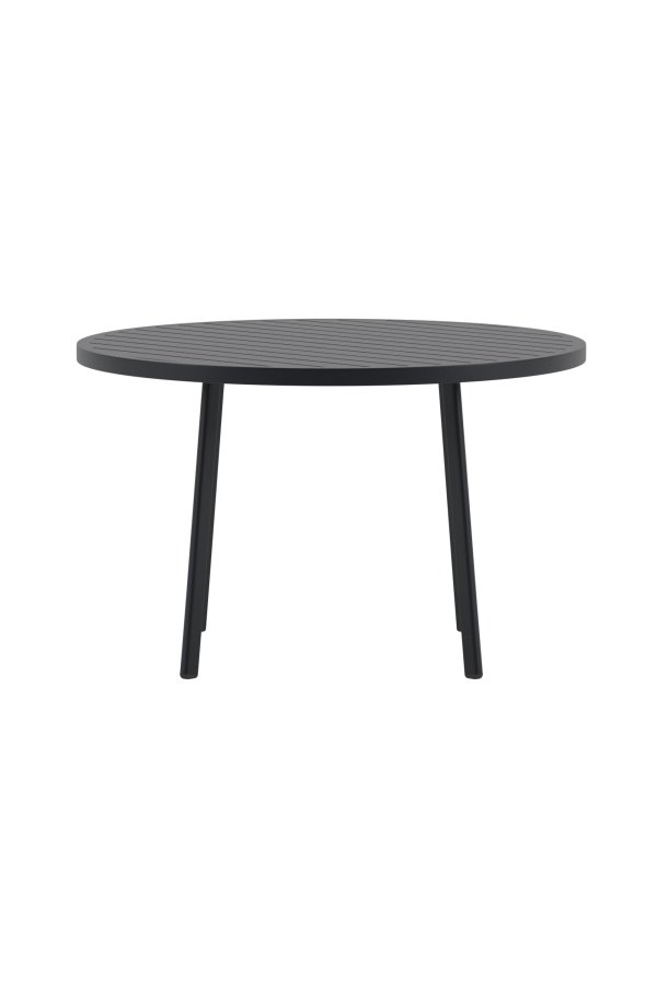 VENTURE HOME Giardini Rundt Spisebord �120 - Svart / Svart