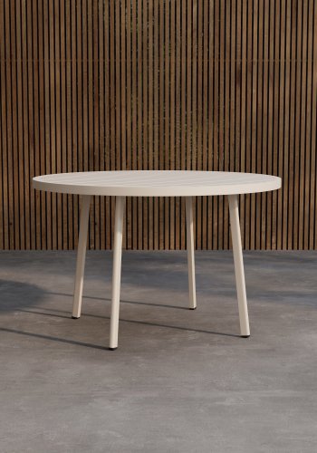 VENTURE HOME Giardini Rundt Spisebord �120 - Beige / Beige