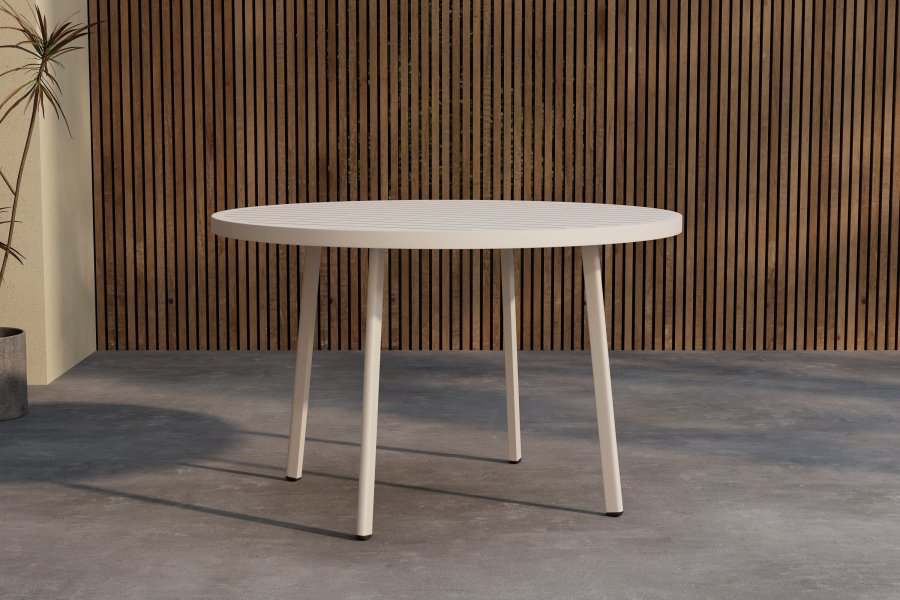 VENTURE HOME Giardini Rundt Spisebord �120 - Beige / Beige