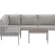 VENTURE HOME Kos hj�rnesofasett - Beige / Beige polywood