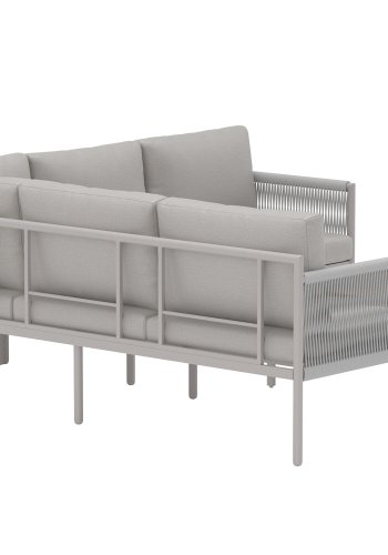 VENTURE HOME Kos hj�rnesofasett - Beige / Beige polywood