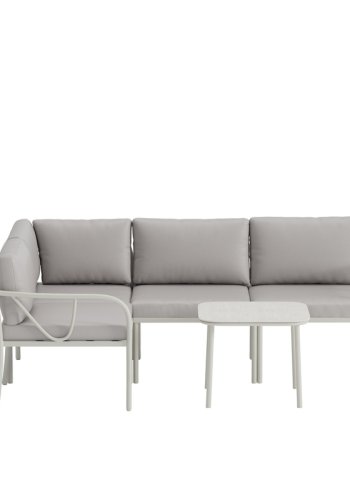VENTURE HOME Hydra hj�rnesofasett - Gr� / Beige