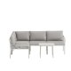 VENTURE HOME Hydra hj�rnesofasett - Gr� / Beige