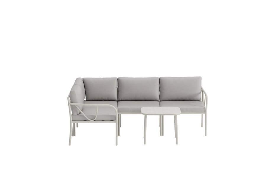 VENTURE HOME Hydra hj�rnesofasett - Gr� / Beige