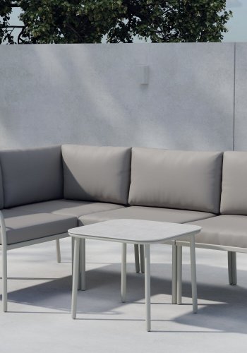 VENTURE HOME Hydra hj�rnesofasett - Gr� / Beige