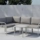 VENTURE HOME Hydra hj�rnesofasett - Gr� / Beige