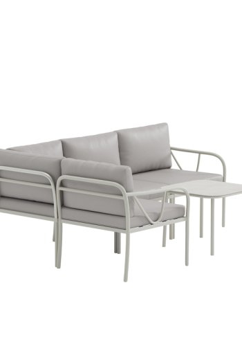 VENTURE HOME Hydra hj�rnesofasett - Gr� / Beige