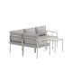 VENTURE HOME Hydra hj�rnesofasett - Gr� / Beige