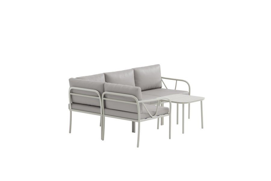 VENTURE HOME Hydra hj�rnesofasett - Gr� / Beige