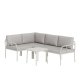 VENTURE HOME Hydra hj�rnesofasett - Gr� / Beige