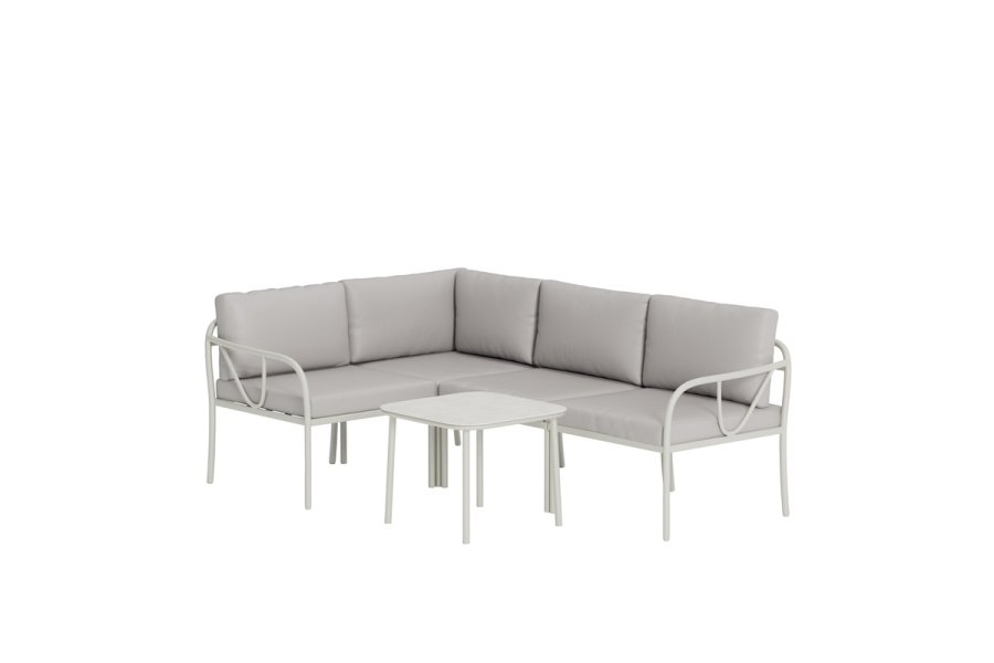 VENTURE HOME Hydra hj�rnesofasett - Gr� / Beige