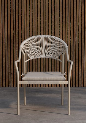 VENTURE HOME Paros spisestol - Beige / Beige