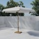 VENTURE HOME Cerox Paraply 270 cm - Beige/Vit