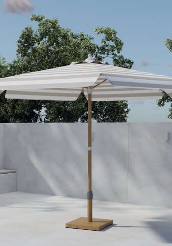 VENTURE HOME Cerox Paraply 270 cm - Beige/Vit