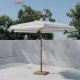 VENTURE HOME Cerox Paraply 270 cm - Beige/Vit