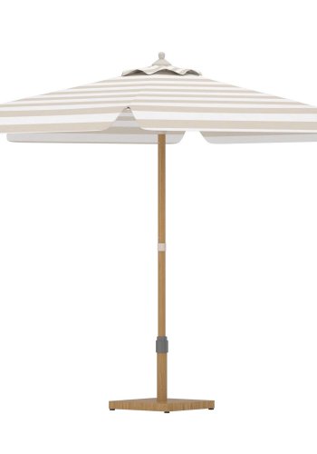 VENTURE HOME Cerox Paraply 270 cm - Beige/Vit