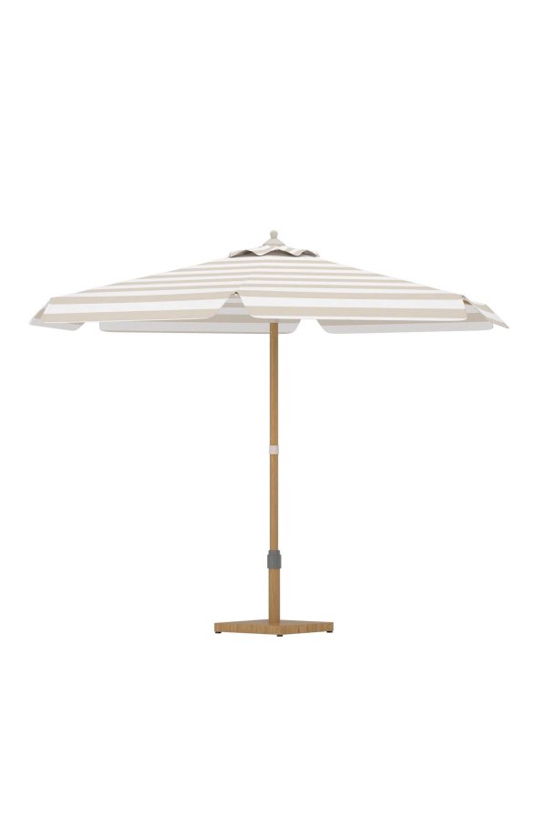 VENTURE HOME Cerox Paraply 270 cm - Beige/Vit