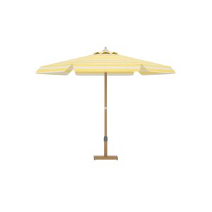 VENTURE HOME Cerox Paraply 270 cm - Gul / Vit