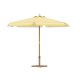 VENTURE HOME Cerox Paraply 270 cm - Gul / Vit