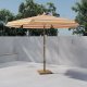 VENTURE HOME Cerox Paraply 270 cm - Persika / Vit