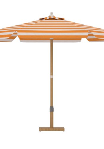 VENTURE HOME Cerox Paraply 270 cm - Persika / Vit