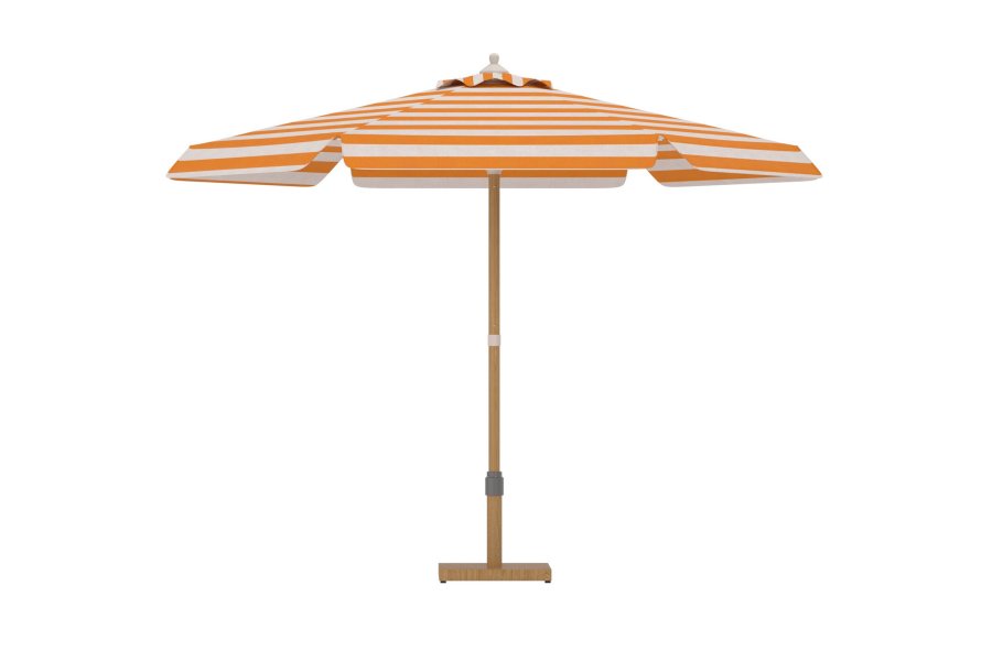 VENTURE HOME Cerox Paraply 270 cm - Persika / Vit