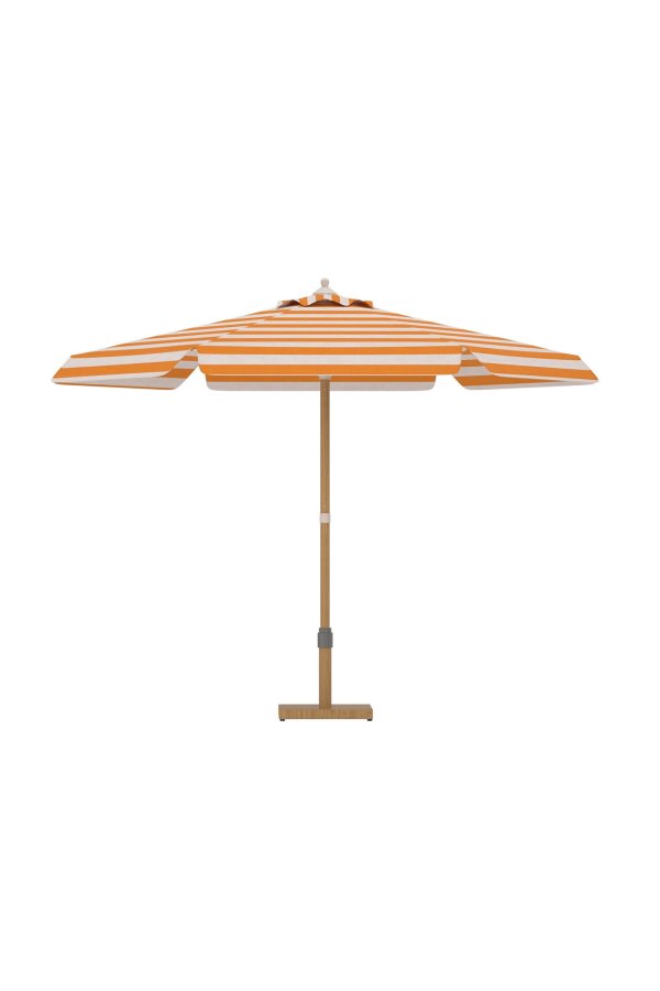VENTURE HOME Cerox Paraply 270 cm - Persika / Vit