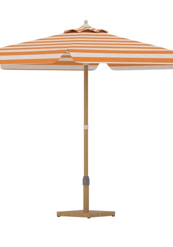 VENTURE HOME Cerox Paraply 270 cm - Persika / Vit