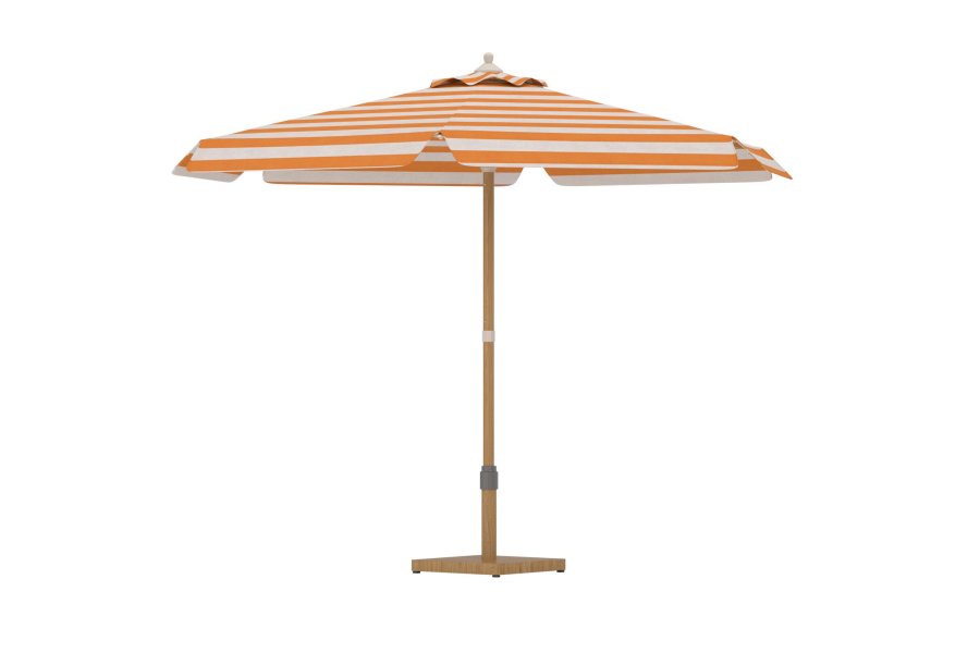VENTURE HOME Cerox Paraply 270 cm - Persika / Vit