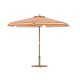 VENTURE HOME Cerox Paraply 270 cm - Persika / Vit
